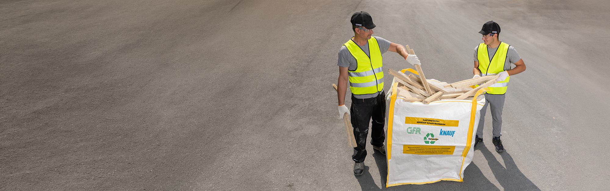 Holzwolle Rücknahme Header